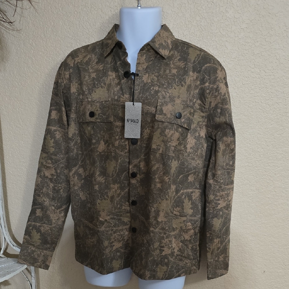 Nomad Men's Brown Camouflage Field Jacket